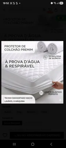 PROTETORES DE COLCHÕES IMPERMEÁVEIS