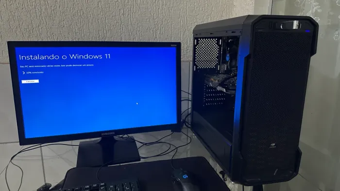 Vendo/Troco Pc Gamer GTX1060 6gb + i5 7400 + 16gbRam + SSD