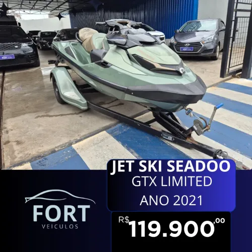 Jet Ski Seadoo GTX Limited 2021- Troca e Financia