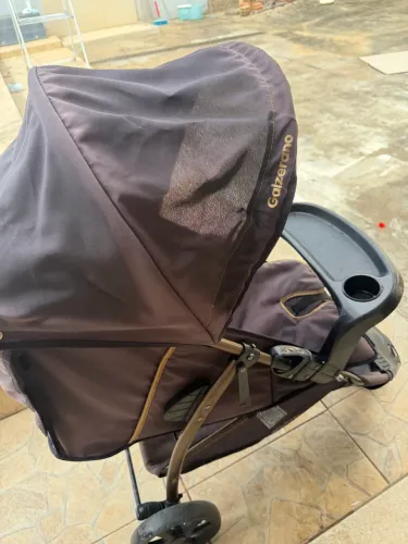 Carrinho de Bebê Galzerano 3 Rodas - Conforto e Praticidade!