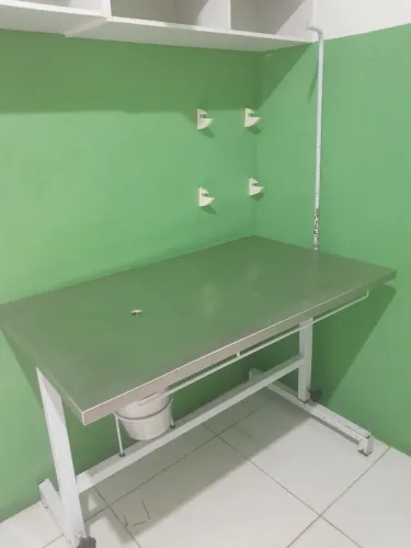 Mesa cirurgica veterinaria
