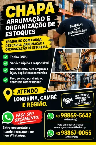 Trabalho de chapa