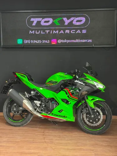 KAWASAKI NINJA 400 2024 + IPVA E TRANSFERÊNCIA INCLUSA