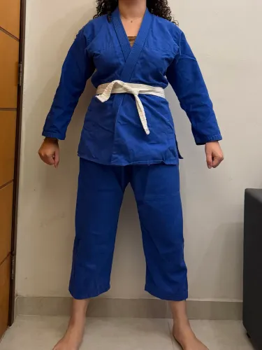 Kimono Combate Azul Judô / Jiu-jítsu M3