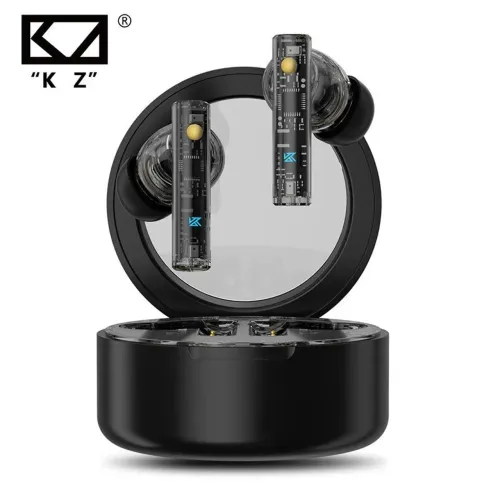 Fone de Ouvido Bluetooth KZ Carol com ANC Cancelamento de Ruído Ativo 55db