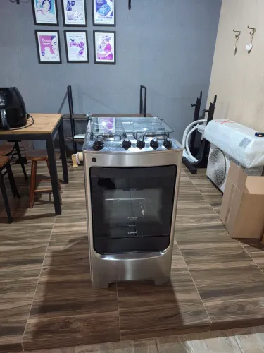 Fogão Consul 4 bocas Inox
