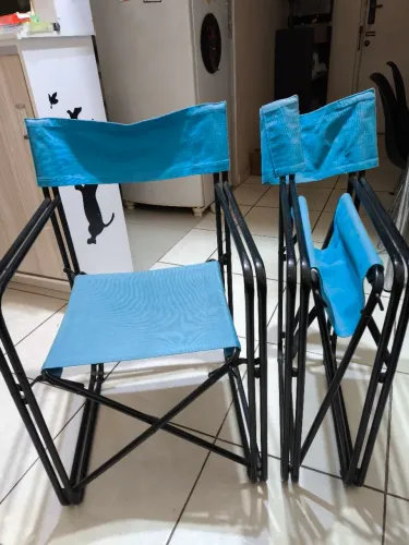 Kit 2 Cadeiras Diretor Retrátil