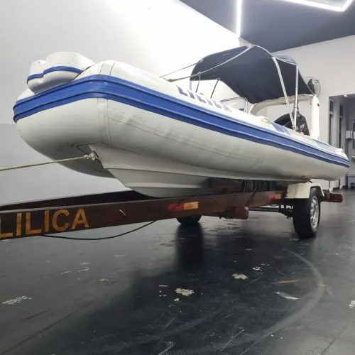 Euroflex Targa + Mercury 50HP 2T + Carreta - R$ 59.900