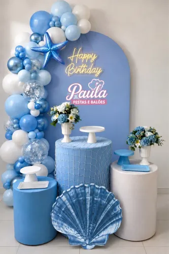 Decoração de festas e balões