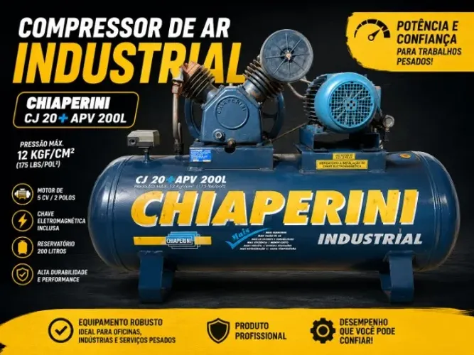 Compressor de ar Industrial
