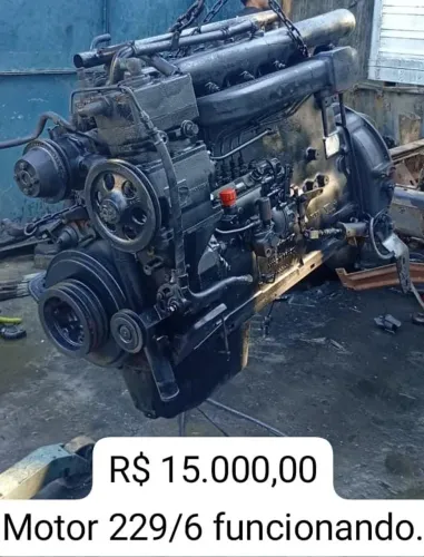 Motor de caminhão