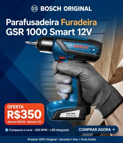 Parafusadora GSR 1000 Smart 12V 