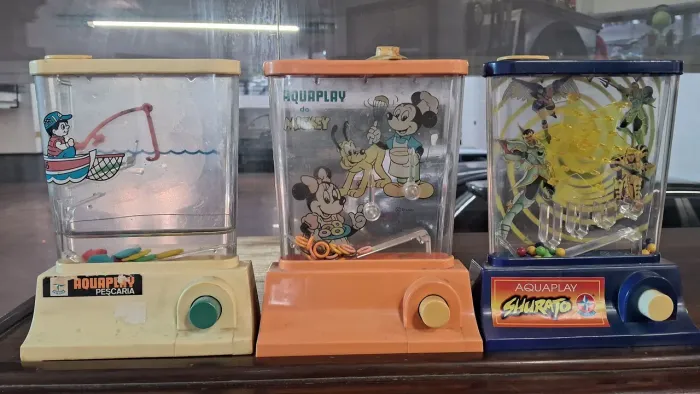 Brinquedo Estrela anos 80 Aquaplay 3 unidades
