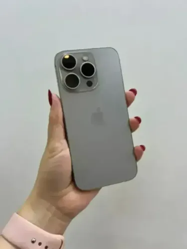 Seminovo - iPhone 15 Pro 128GB Natural 85% - Retirada Loja Savassi