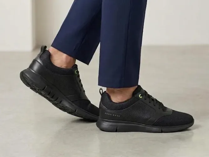Tênis Hugo Boss Original Masculino Preto - Tam. 43