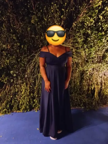 Vestido de festa - Azul