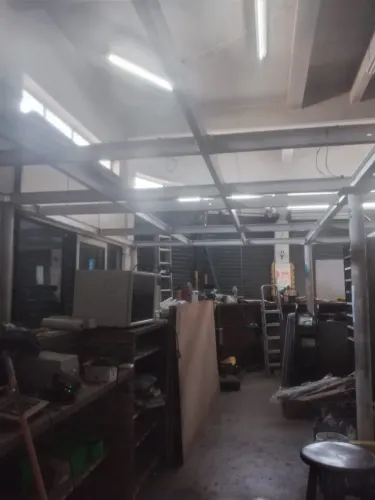 Mezanino 50m2 estrutura ferro e metal