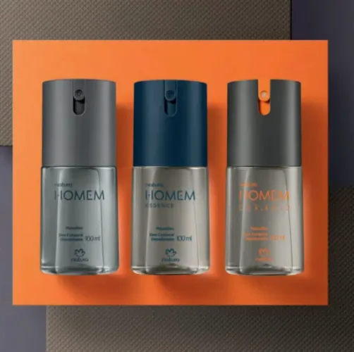 Trio natura homem