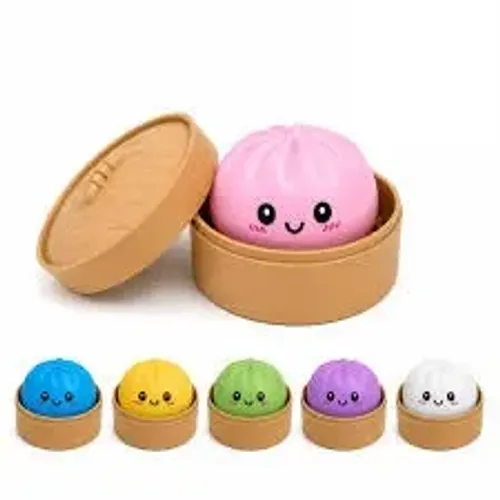 1 unidade Squishy Bolinho Anti Stress ( Cores Sortidas)
