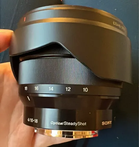 Lente Sony E 10-18mm
