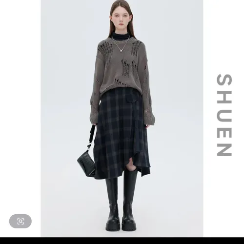 saia xadriz chic