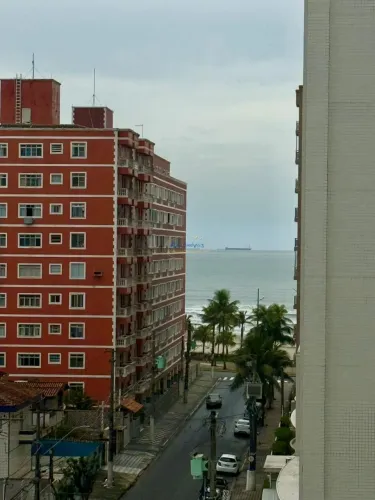 Ótimo Negócio - Apto Vista Mar 2 dorms, 200 mts da praia - 440 mil