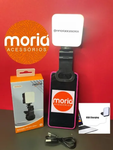 Selfie Ring Light Luz Para Celular Mini-iluminador Portátil