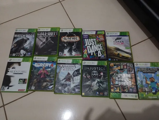 JOGOS ORIGINAL DO XBOX 360