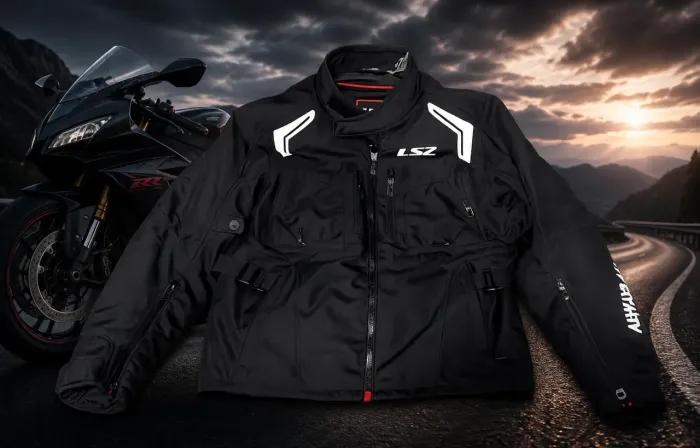 Jaqueta LS2 Gallant Black Masculina