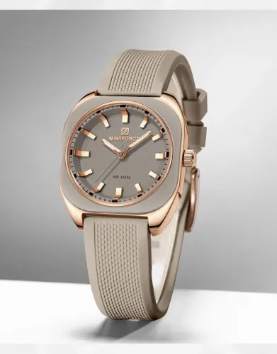 Relógio Naviforce NF5061 Lady  Polygon - Elegância Casual 