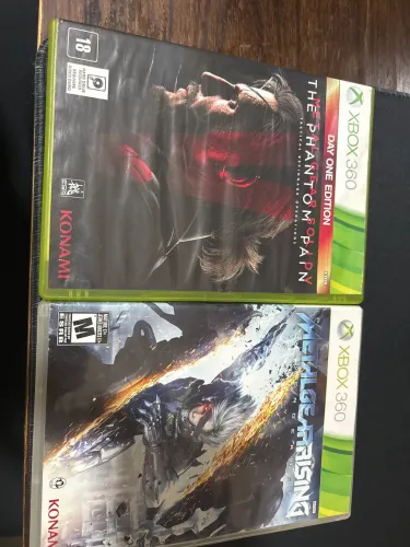 Combo jogos Metal Gear Solid Xbox 360