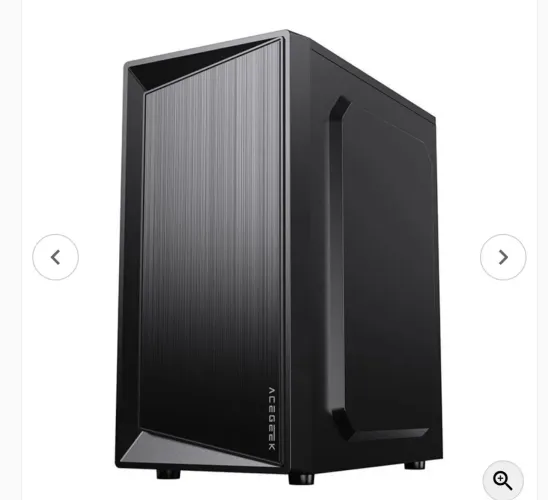 Gabinete Office Acegeek M003, Preto, AG-M003-BK