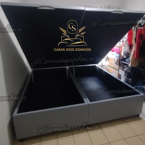 Cama baú King 