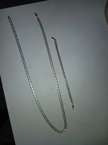 Conjunto de Prata Italiana 965