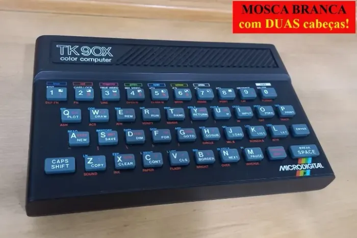 Computador raro vintage \ TK90X Color Computer - Excelente estado geral!