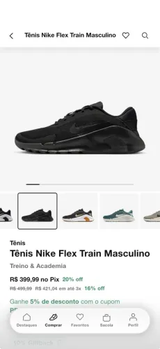 Tênis Nike train flex