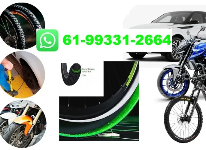 Selante veda furo para pneus Motos Carros Bicicletas etc.