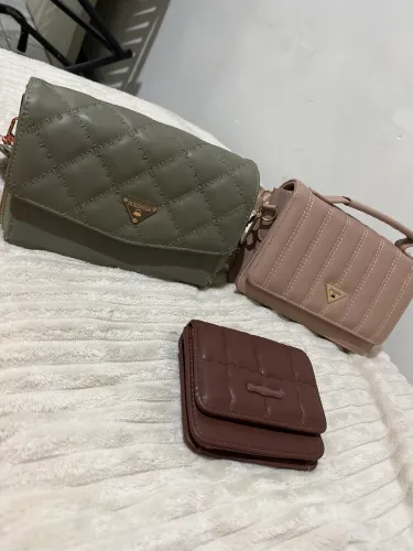 Bolsas de Ombro - Verde Militar - Bege - 35$ | Carteira - Marrom - 20$