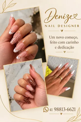 Alongamento de unha banho em gel e esmaltação em gel