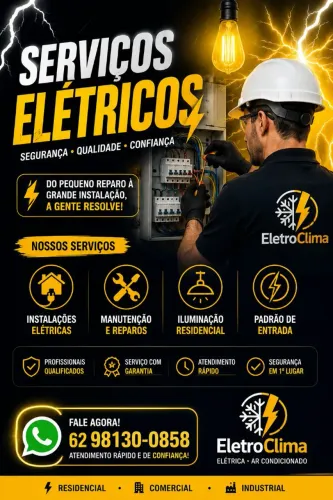 Eletricista Residencial Goiânia e região