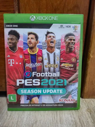 eFootball PES 2021 Season Update em mídia física para Xbox One