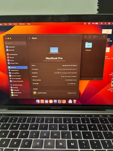MacBook Pro I7 2017 13 polegadas