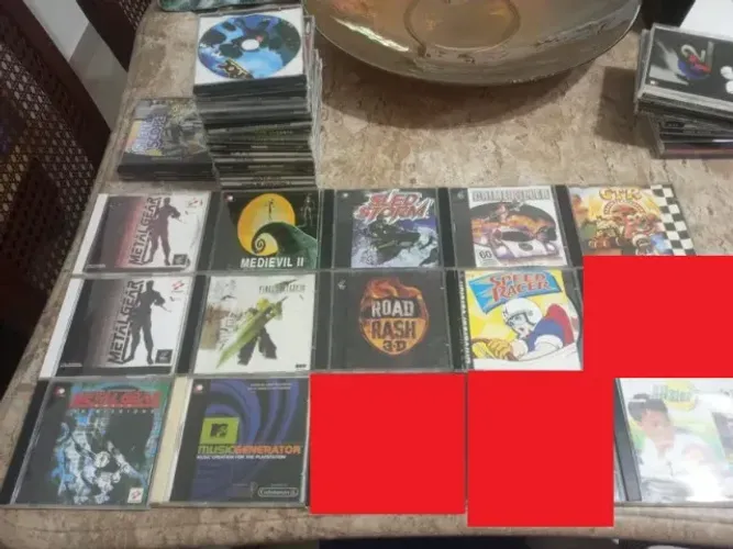Lote 29 jogos prensados playstation psx + brindes