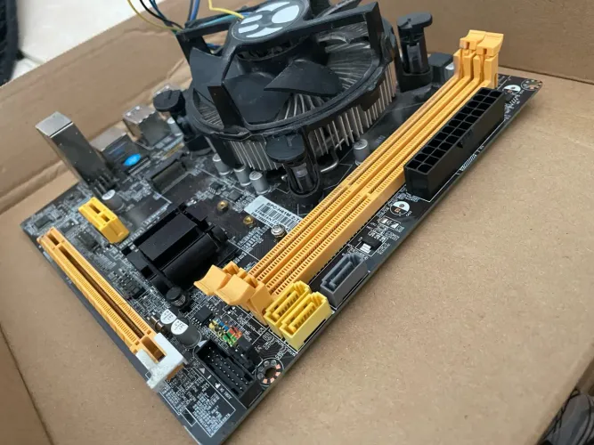 PLACA MÃE + COOLER DDR3 - PRA SAIR RÁPIDO!