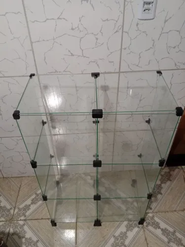 Balcão de vidro