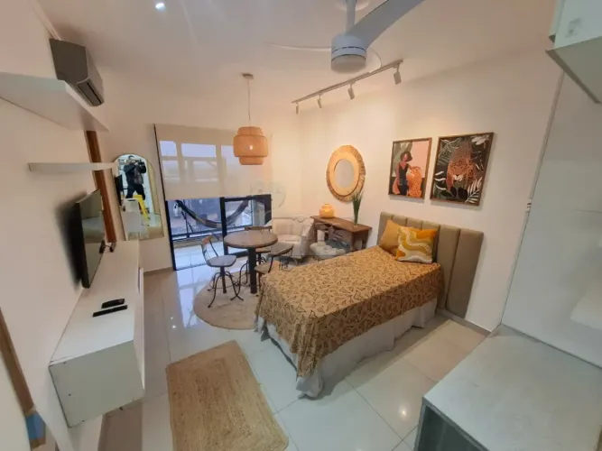 Apartamento mobiliado de 35m² com 01 suíte para locação - Nova Aliança