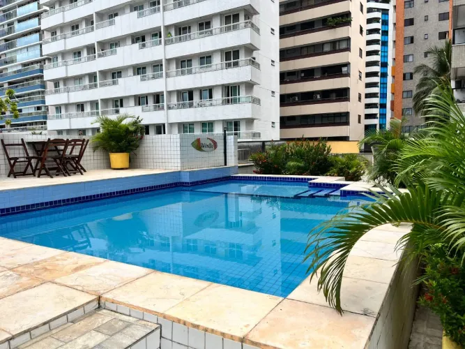Apto Vista Mar Ideal para Investimento em Aluguel por Temporada ou Morar no Meireles com Q