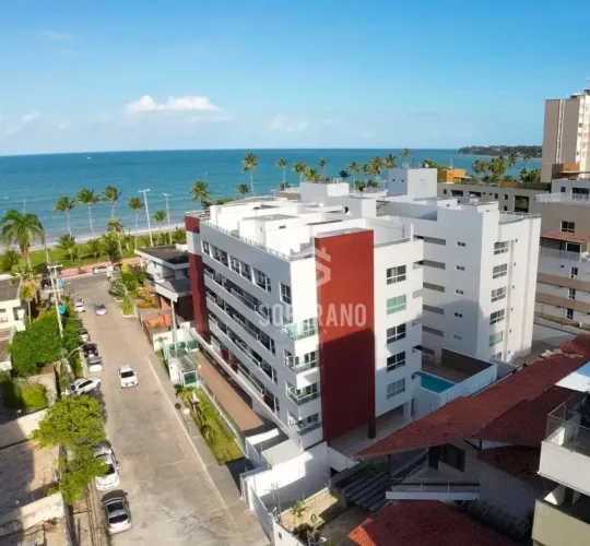 Apartamento térreo 50m do mar com com área privativa, 109 m² por R$ 862.750 - Cabo Branco