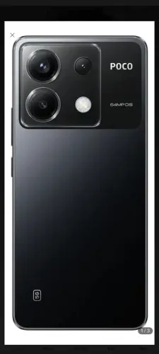 Celular POCO X6 5G Black 12GB RAM 256GB