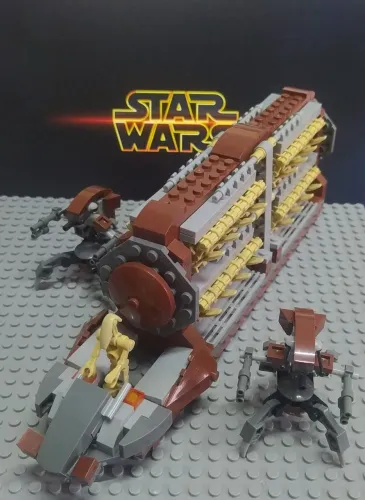 Nave de transporte de Droids de transporte - Star Wars (Blocos de montar tipo LEGO)